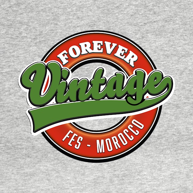 Forever Fes Morocco vintage logo by nickemporium1